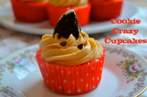 Cookie Crazy Cupcakes via Pale Yellow