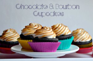 Chocolate & Bourbon Cupcakes // Pale Yellow
